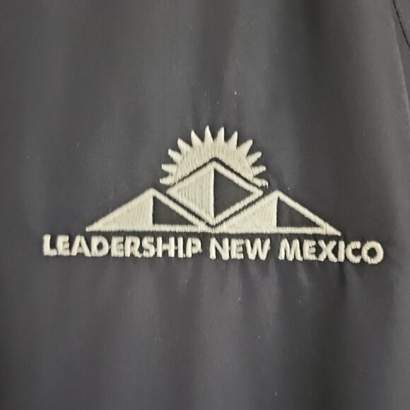 North End Vest mesh inside ventilated  full zipper LEADERSHIP NEW MEXICO logo - Picture 10 of 16